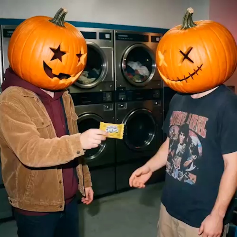 Halloween Pumpkin Head