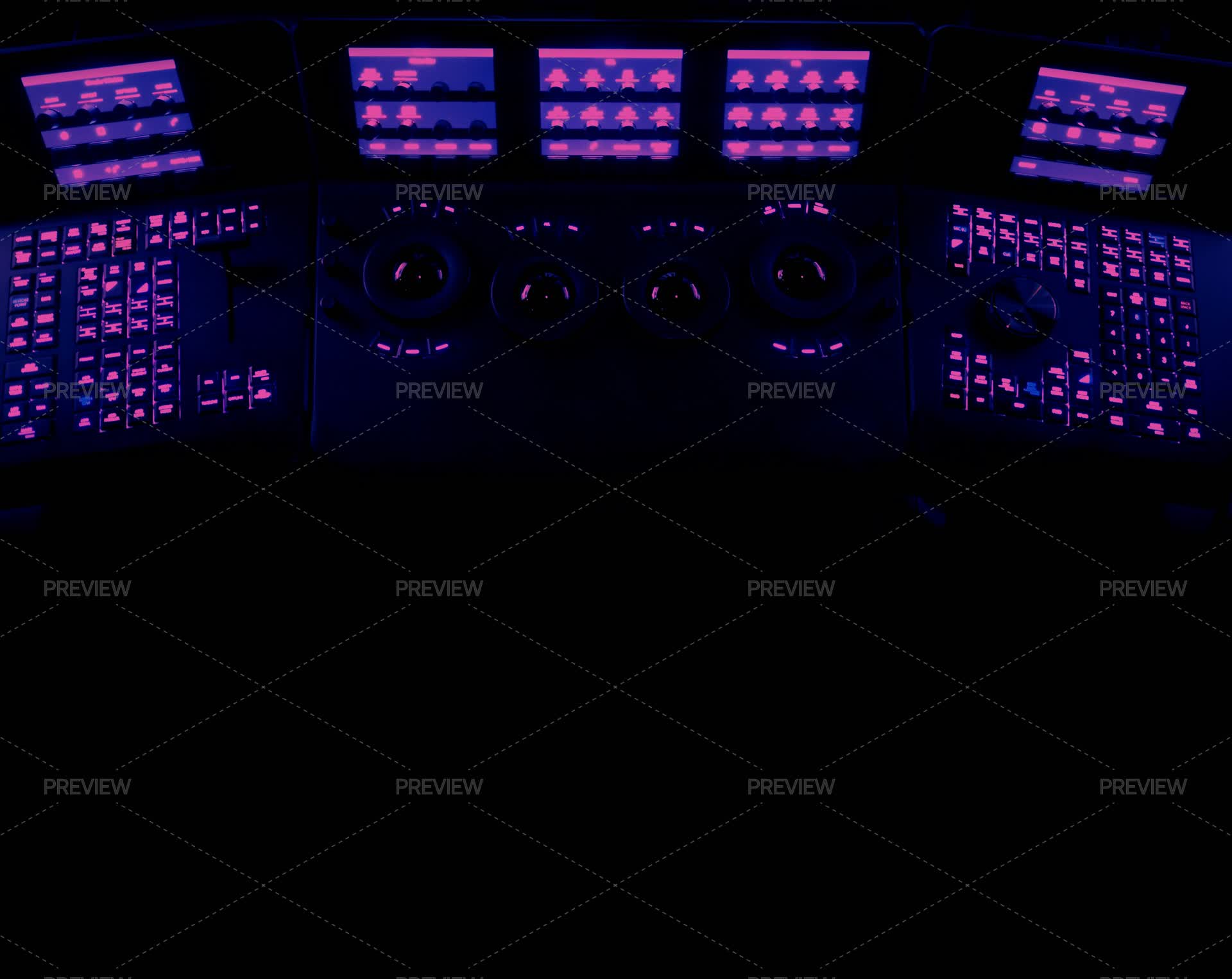 Video Editing Control Panels Top View - Stock Photos | Motion Array