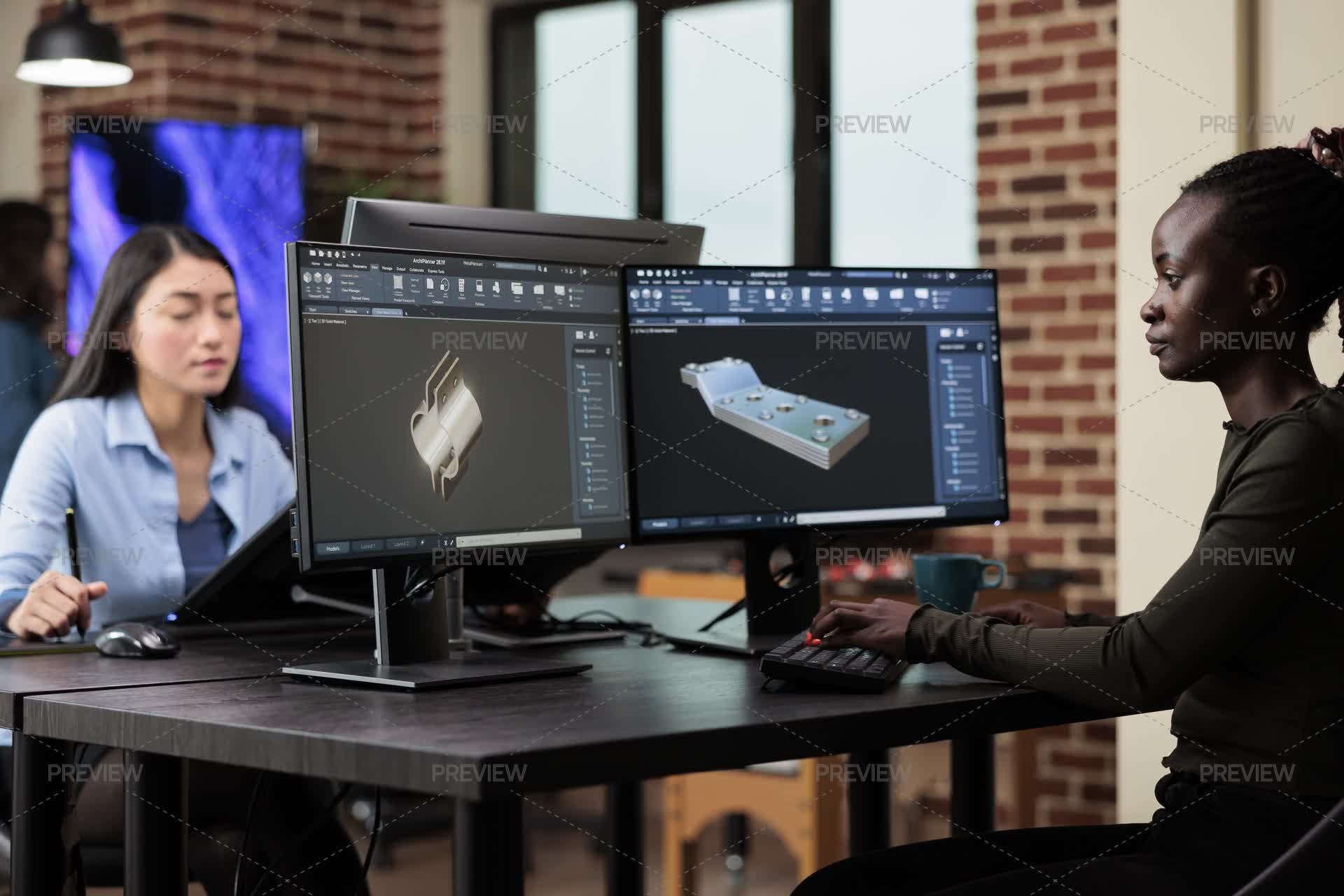 3D Model Artist Rendering Scene - Stock Photos | Motion Array