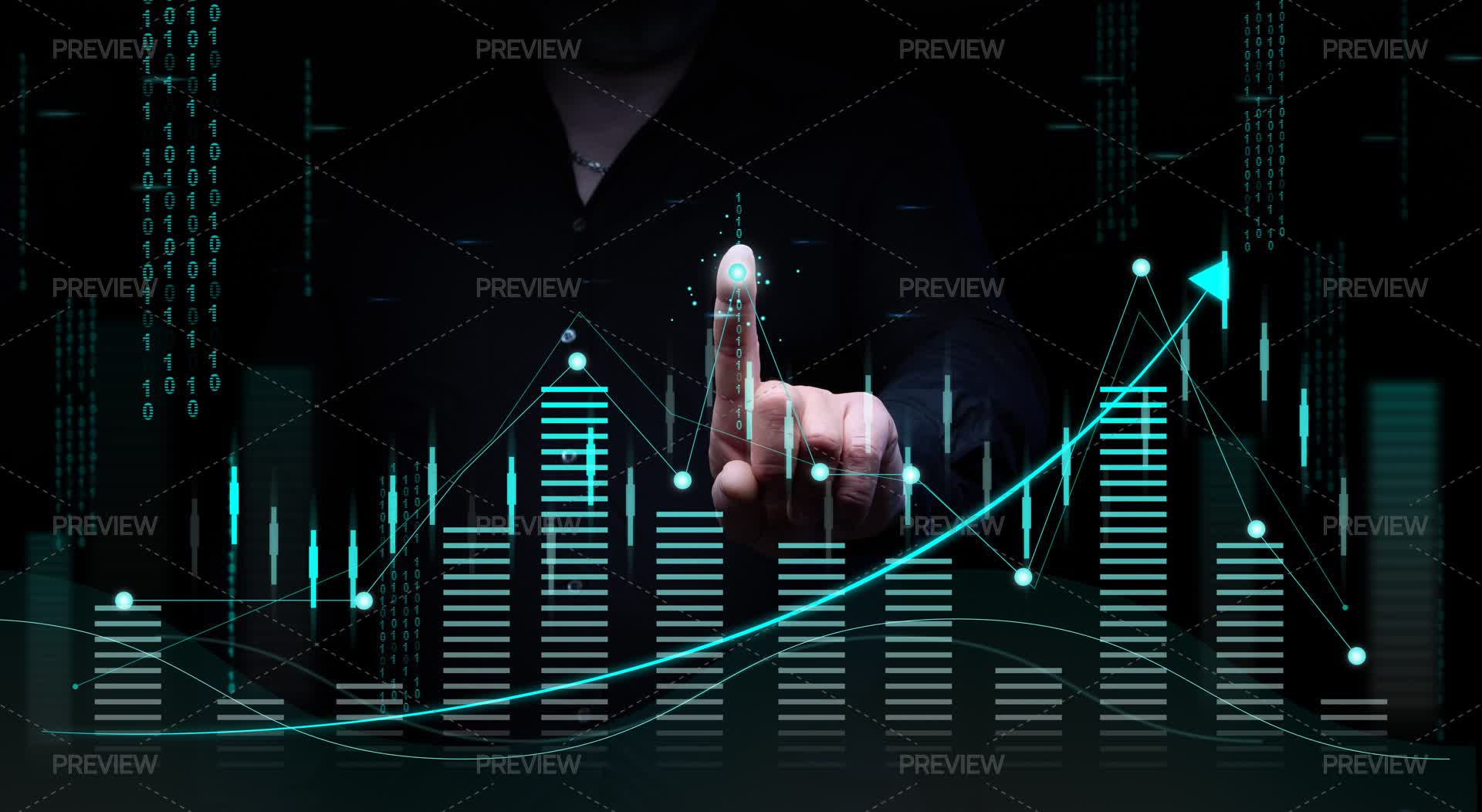 Virtual Graph And Businessman Stock Photos Motion Array Virtual graph and businessman stock photos motion array