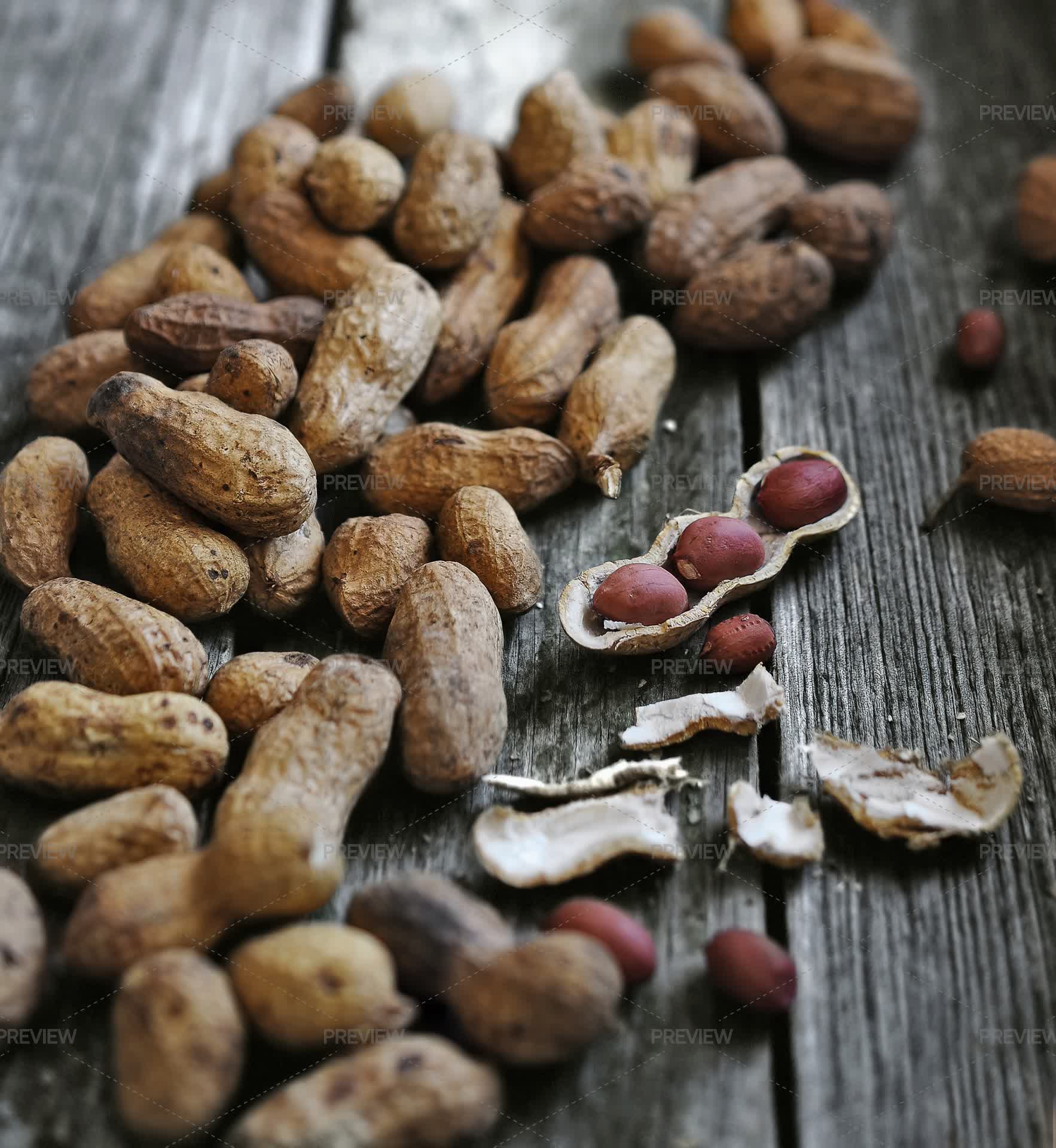 Whole Peanuts - Stock Photos | Motion Array