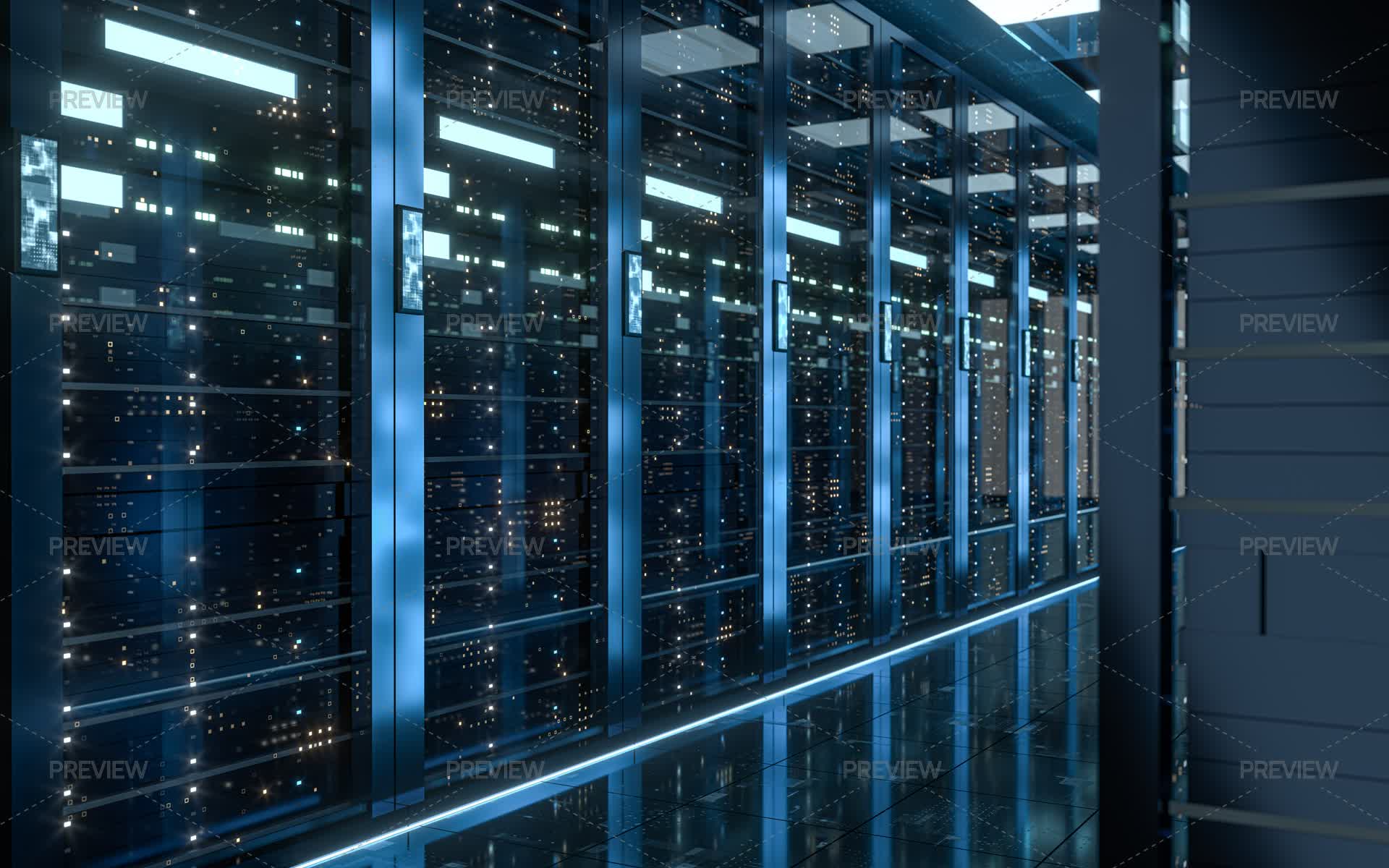 Network Racks Background Server Racks In A Computer Network Room - Stock Photos | Motion Array