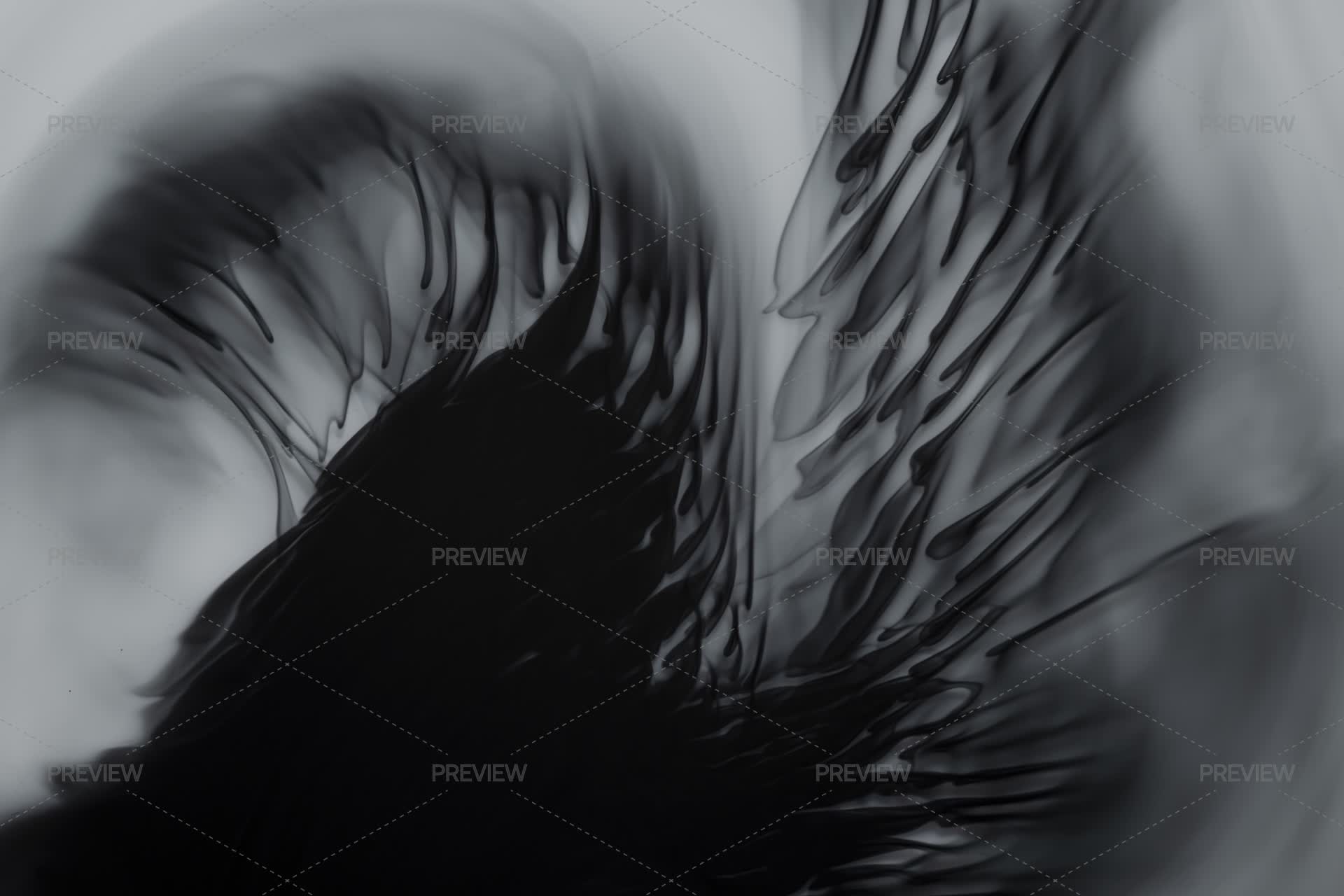 Dark Ink Under The Microscope - Stock Photos | Motion Array