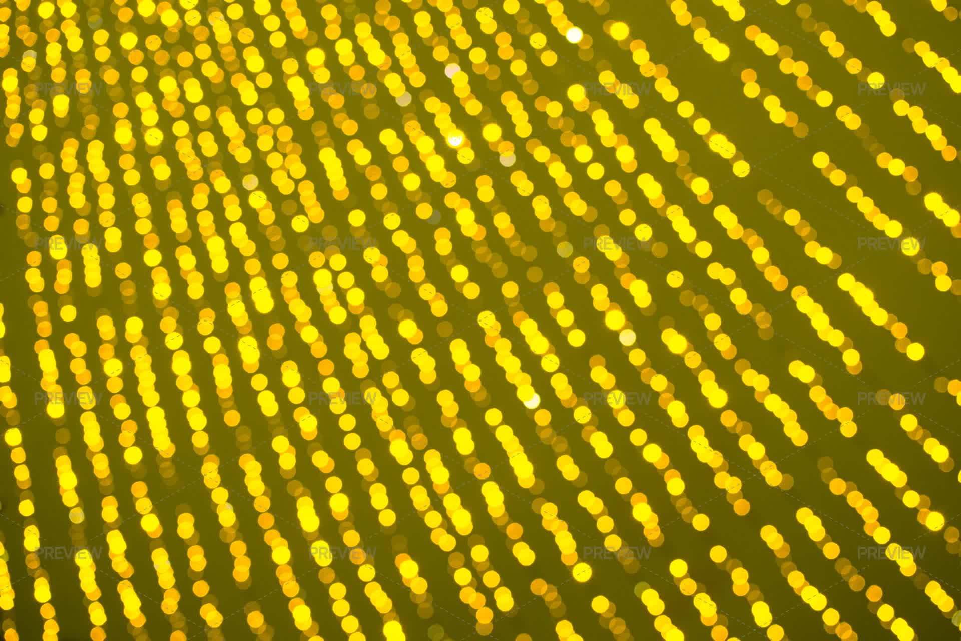 Yellow Blurred Lights Background - Stock Photos | Motion Array
