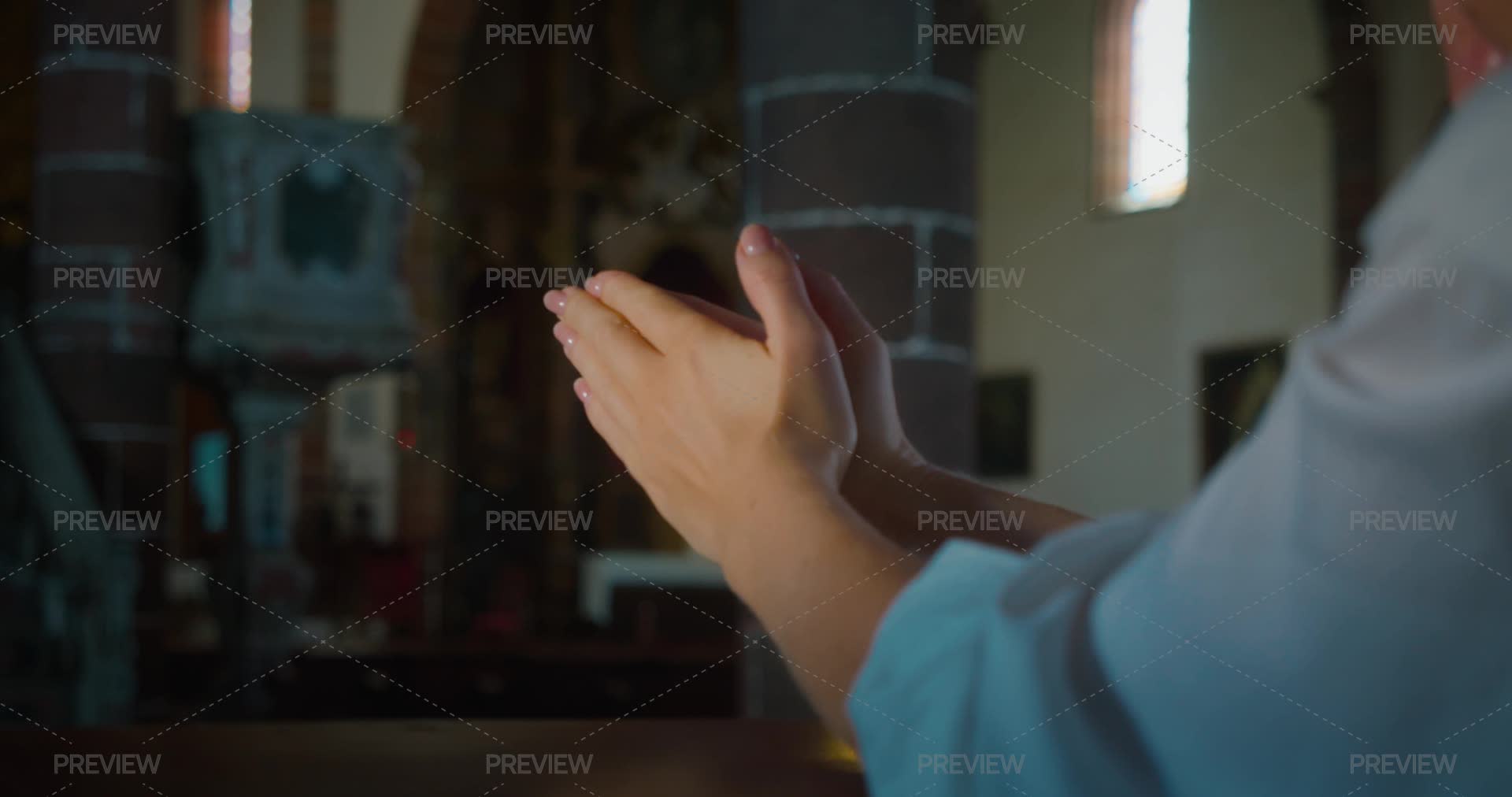 Praying Motion Folded Hands In Prayer 473 Prayer Folded Hands Stock Photos, High Res
