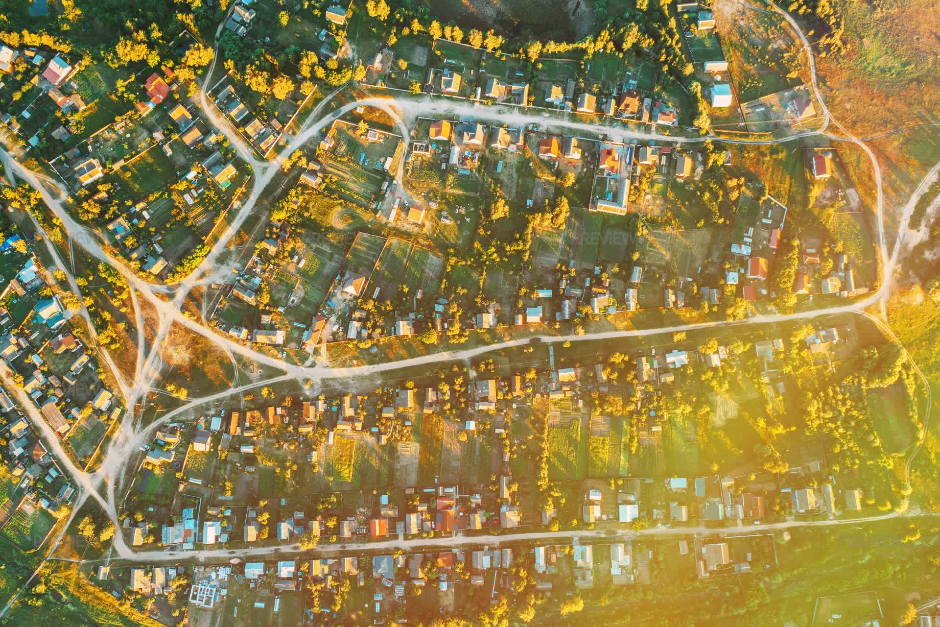 Town Village Cityscape - Stock Photos | Motion Array