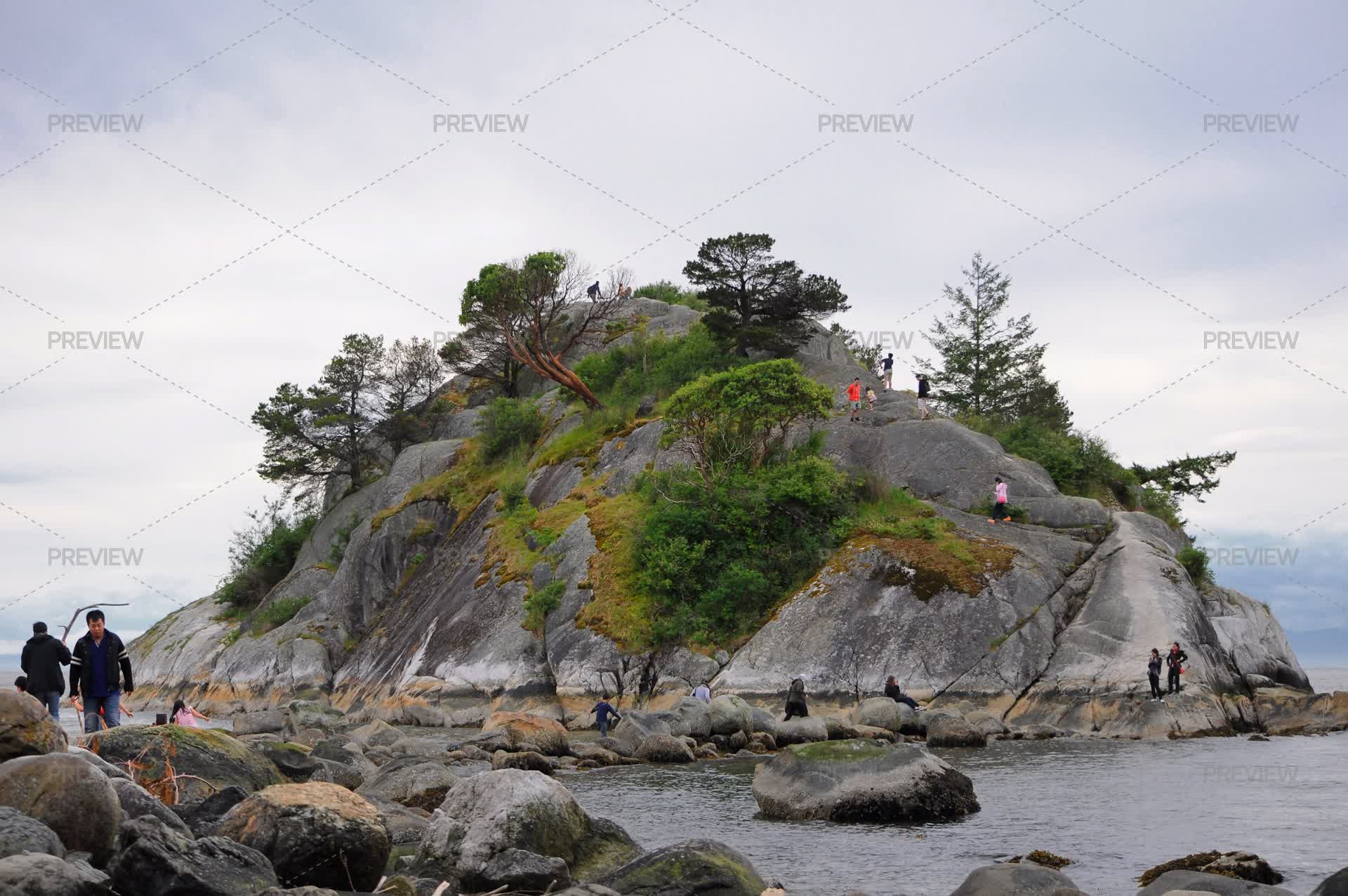 Whyte Ridge Park Whyte Cliff Park In Vancouver Canada - Stock Photos | Motion Array