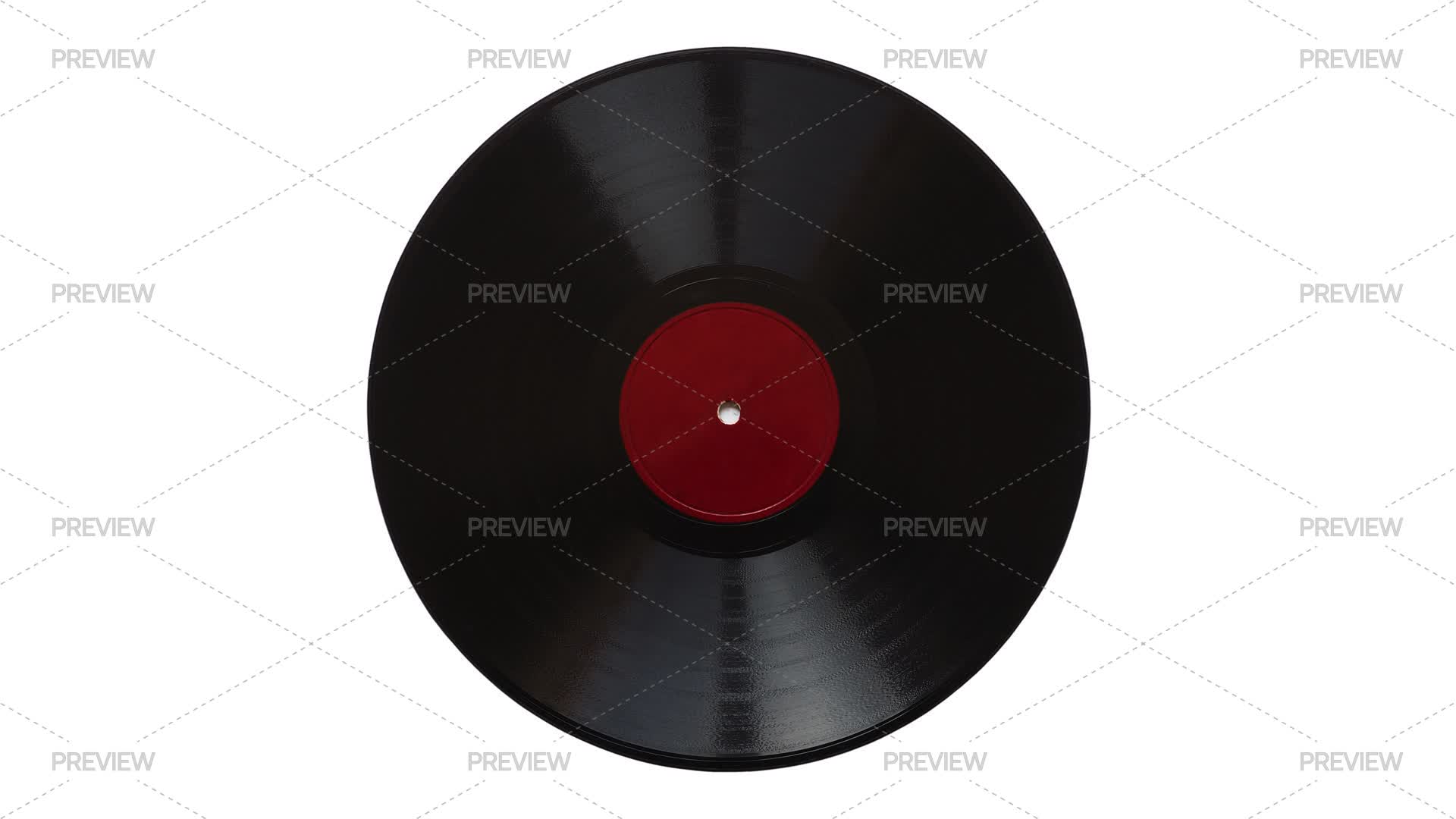 Vintage 78 Rpm Record Cut Out - Stock Photos | Motion Array
