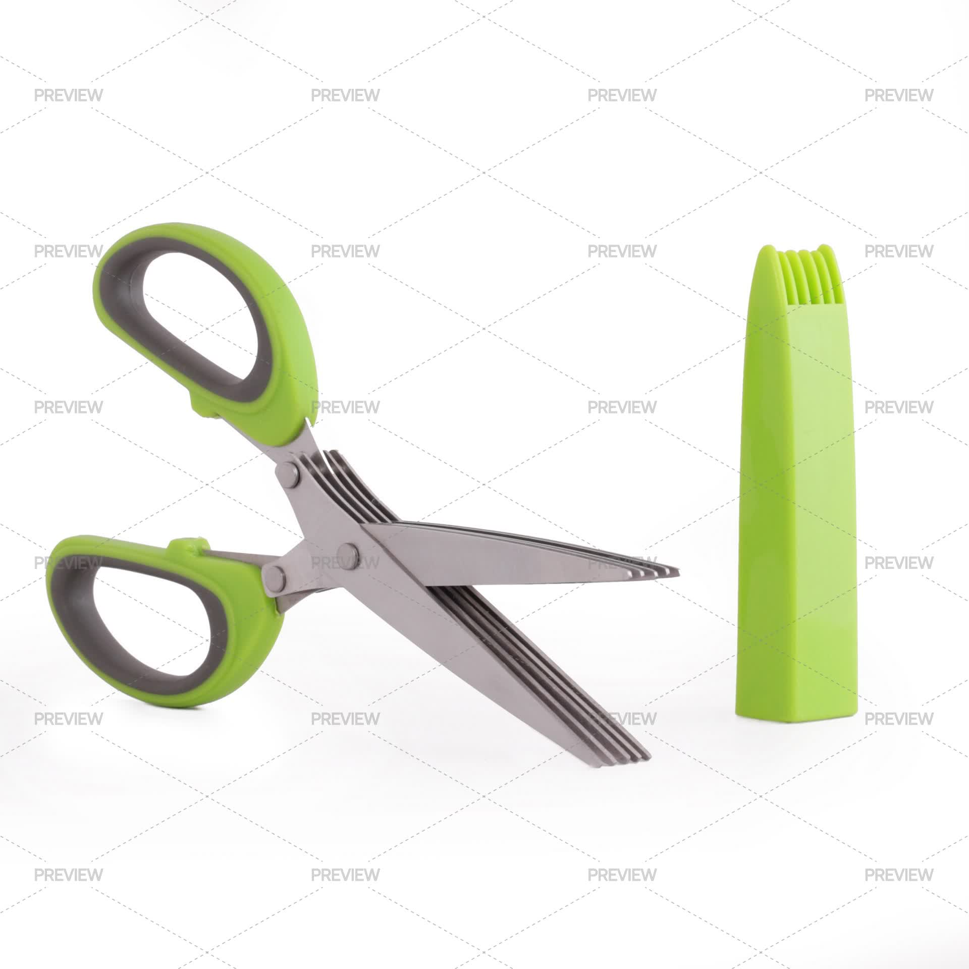 Kitchen Triple Scissors - Stock Photos | Motion Array