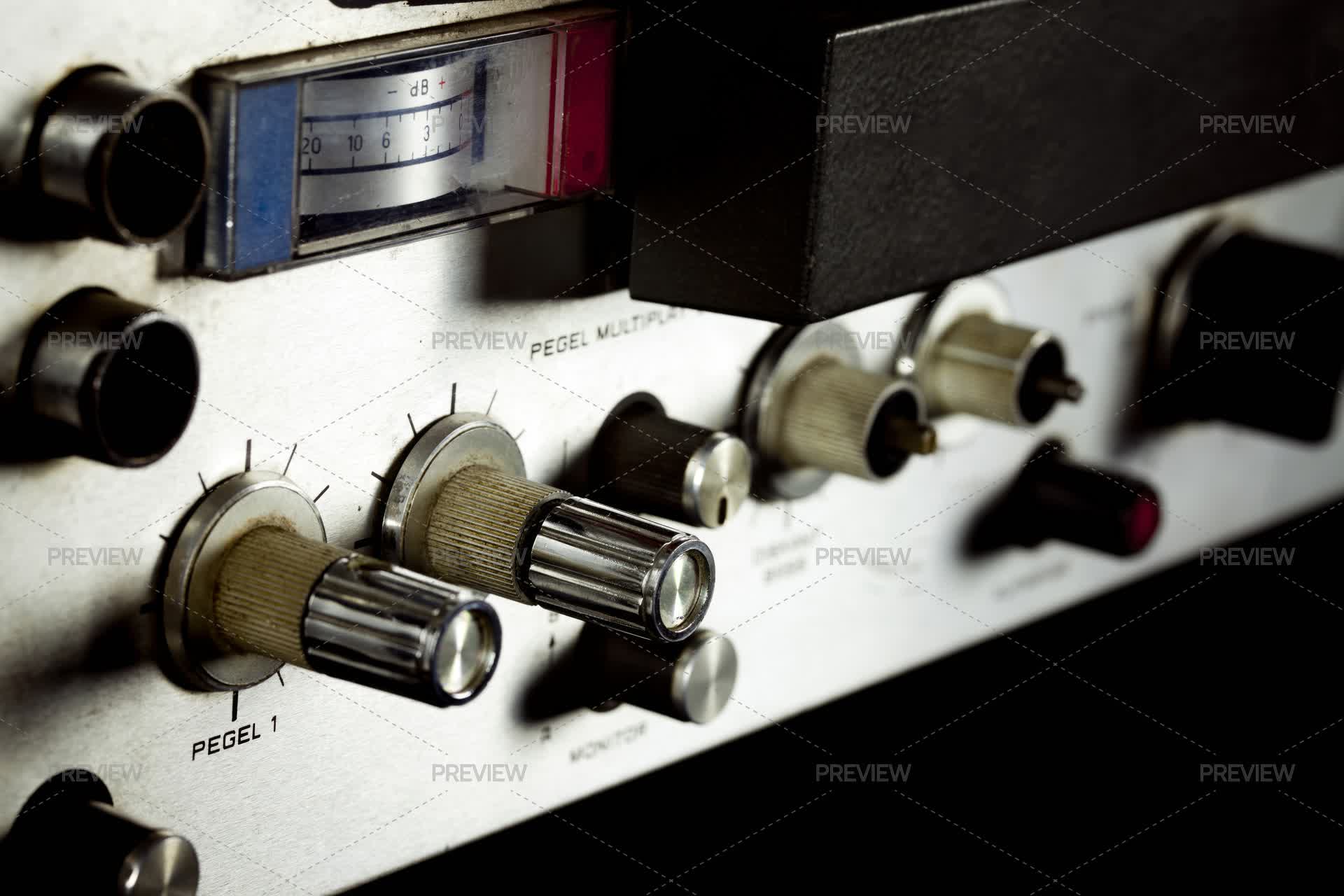 Vintage Analog Retro Tape Recorders - Stock Photos | Motion Array