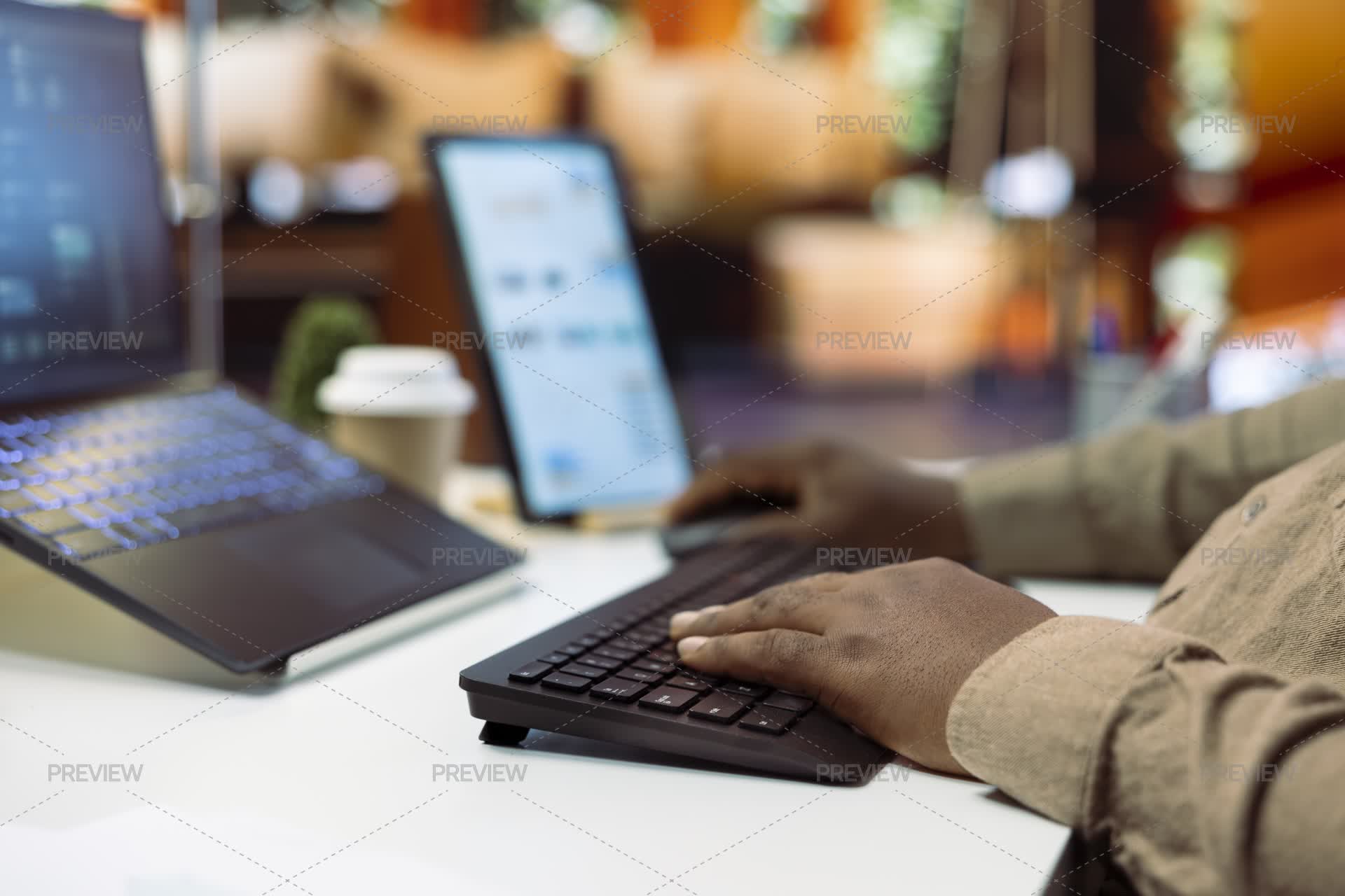 AI Software Developer Creating An Algorithm For Deep Learning And Data Ai software developer creating an algorithm for deep learning and data