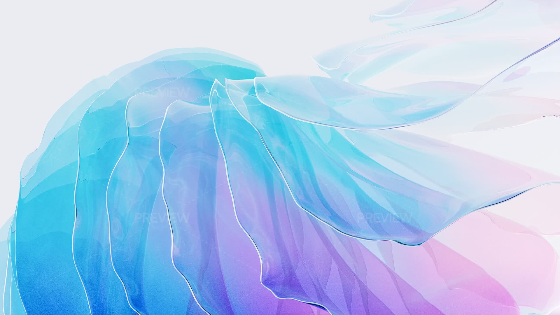 Multilayer Glass Shapes - Graphics | Motion Array