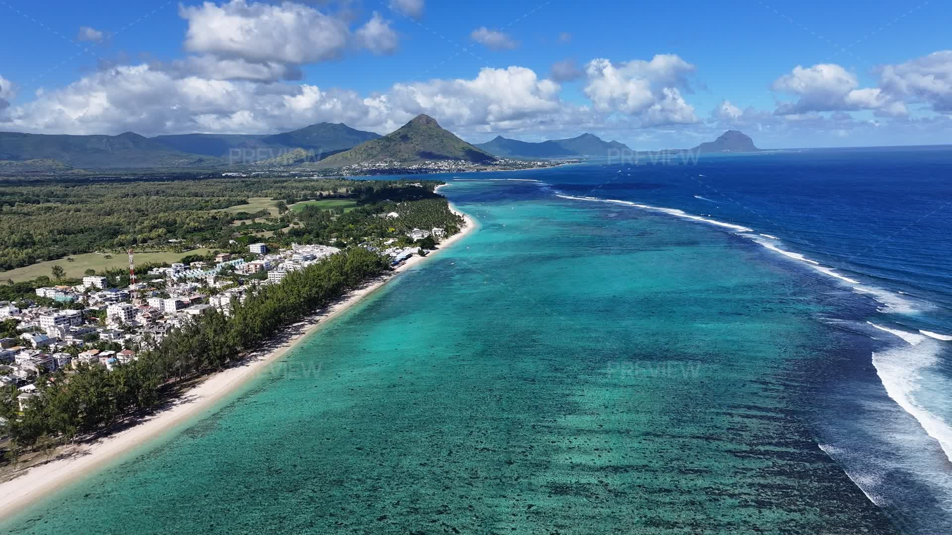Flic En Flac At Port Louis In Mauritius Island Mauritius. - Stock ...