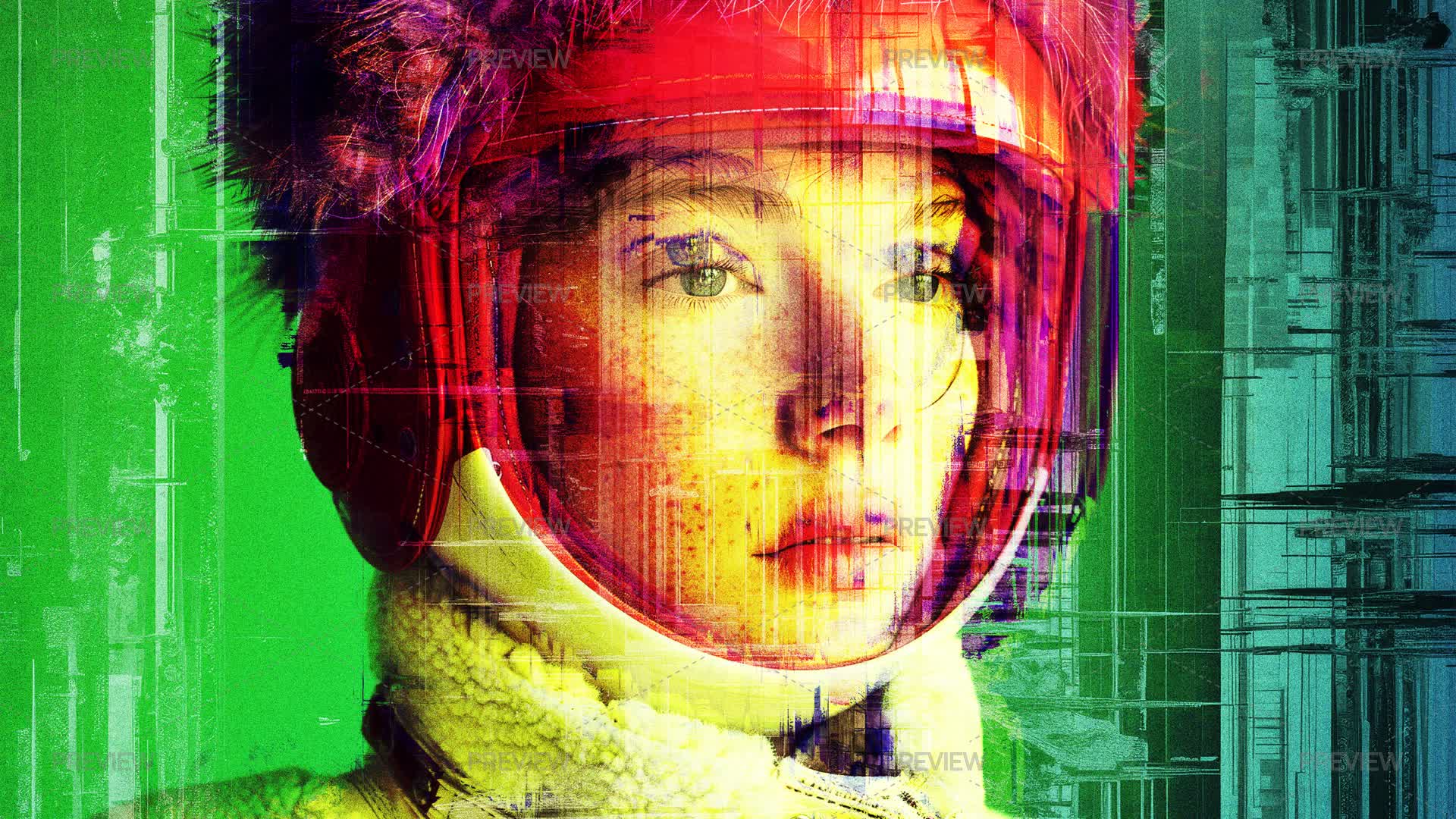 Distorted Glitches Photo Effect - Graphics | Motion Array