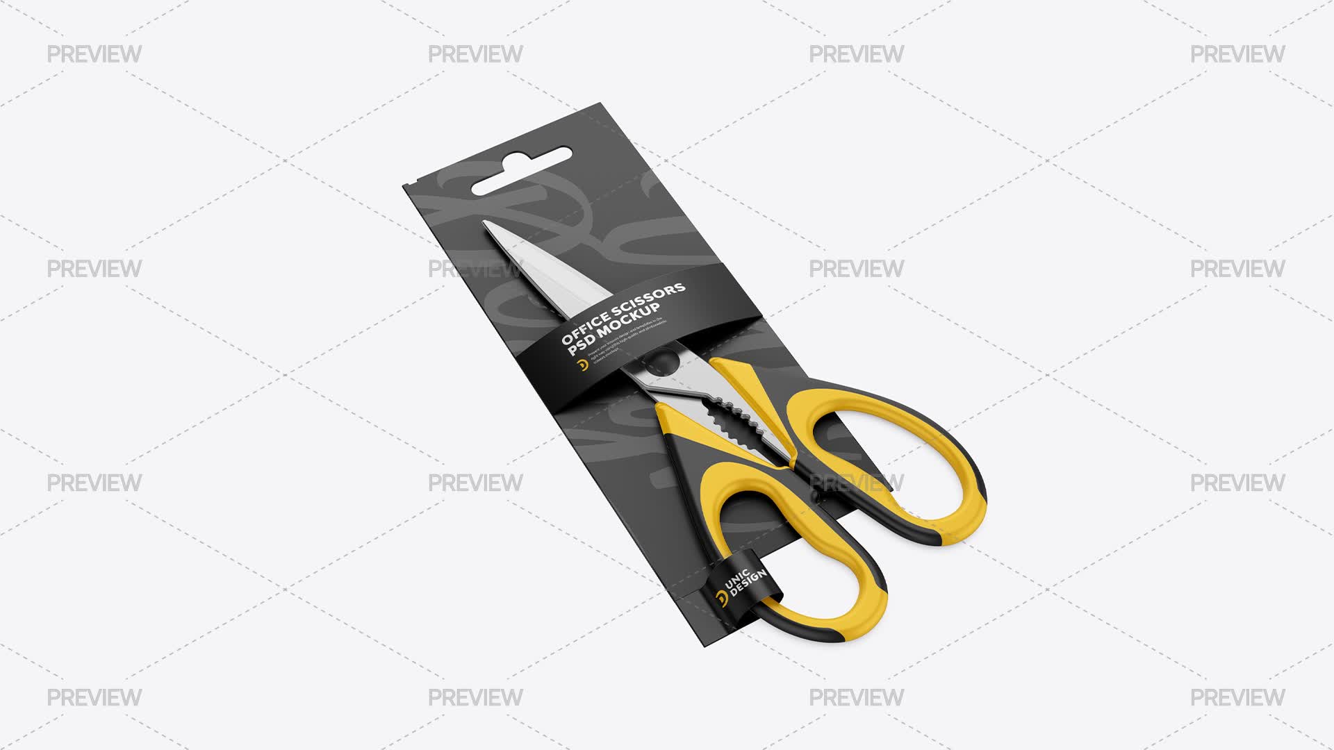 Scissors Packaging Mockup - Graphics | Motion Array