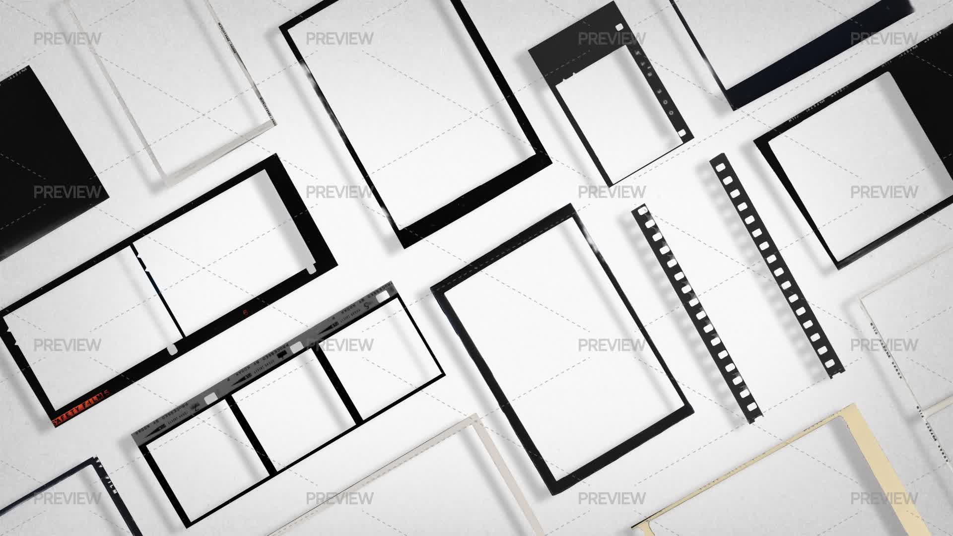 Motion Frame Films 30 Analog Film Frames - Graphics | Motion Array