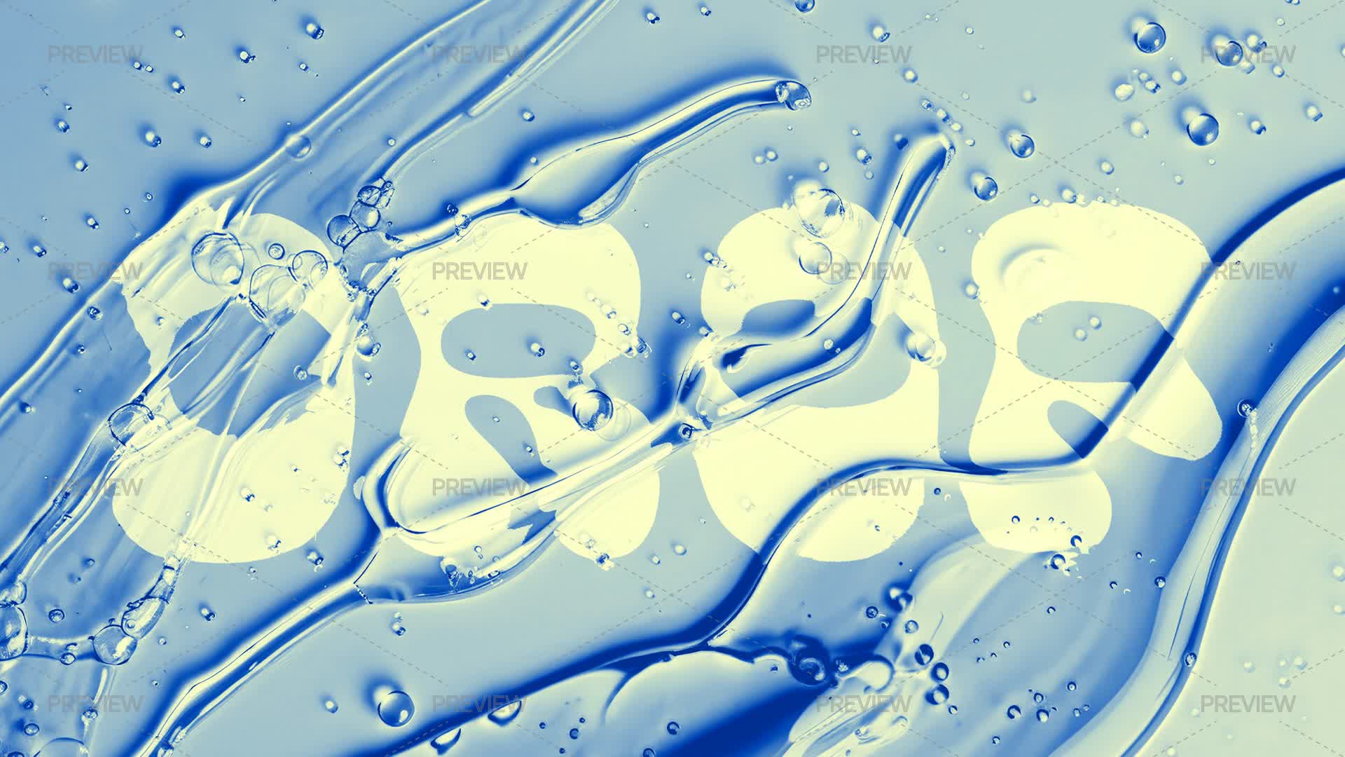 Distorted Water Liquid Effect - Graphics | Motion Array