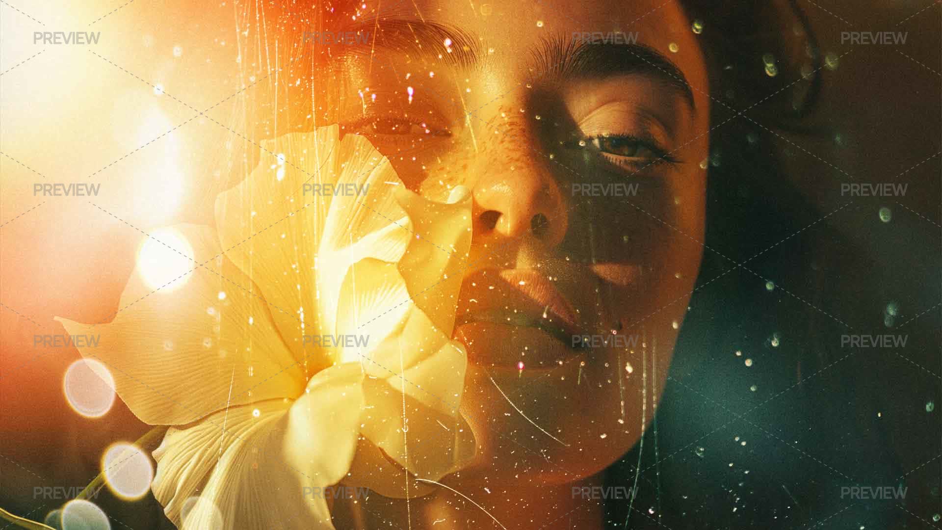 Scrathced Blurry Film Texture Overlay - Graphics | Motion Array