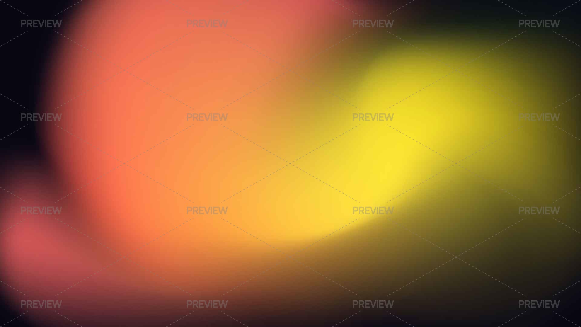 Orange And Yellow Blended Gradient Shape - Graphics | Motion Array