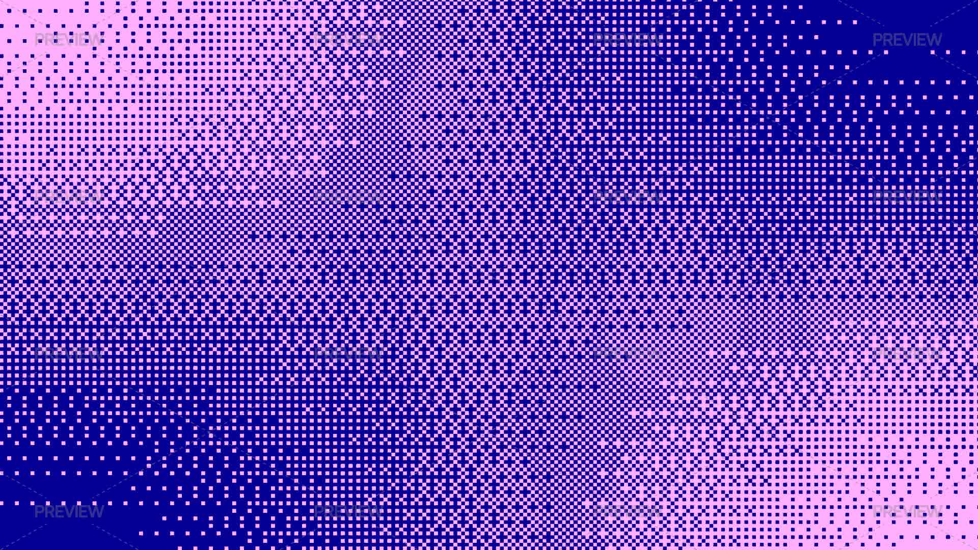 Pixelated Bitmap Background - Graphics | Motion Array
