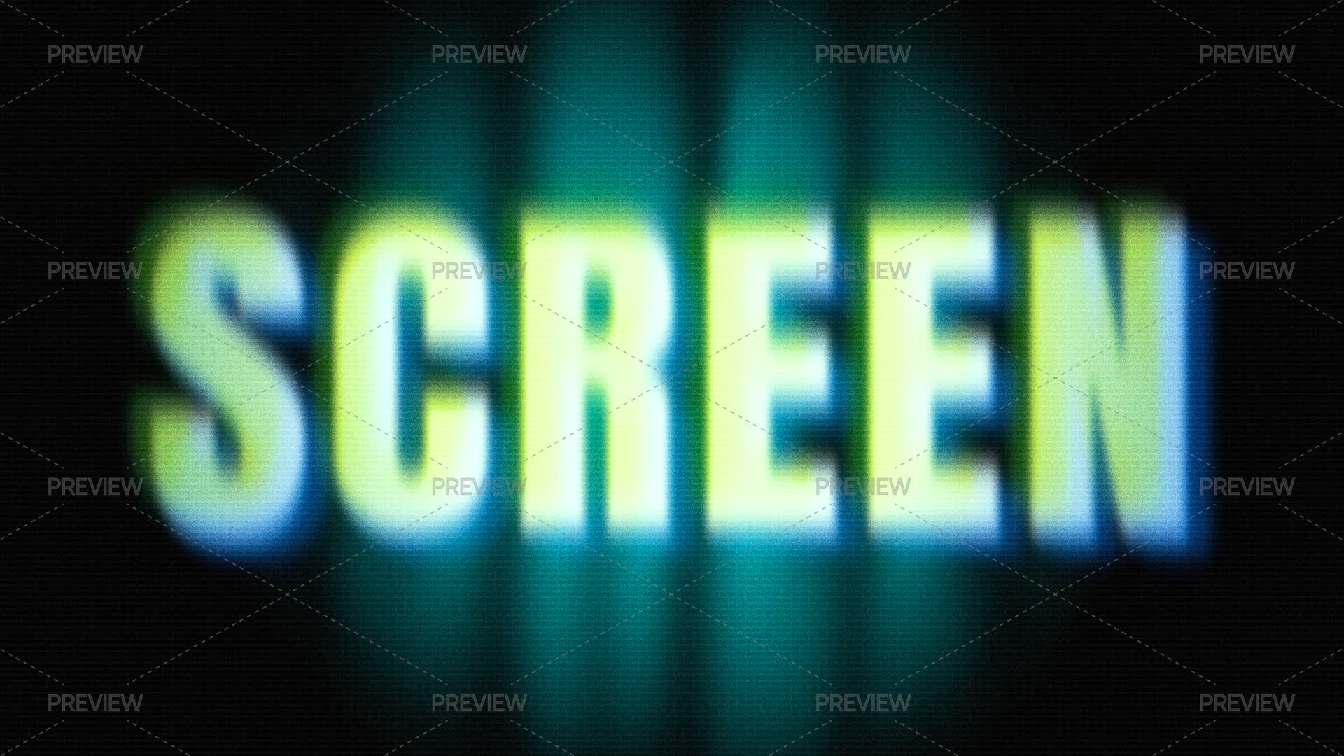 Fading Tags Graphics Fading CRT Text Effect - Graphics | Motion Array