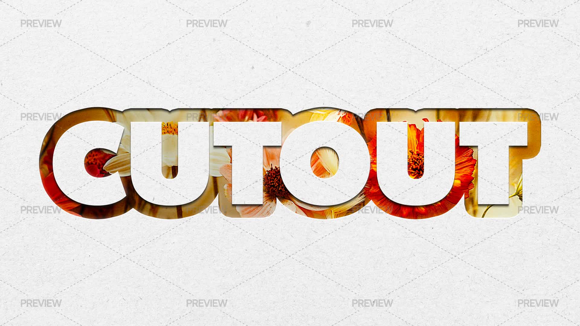 Cutout Text Effect Graphics Motion Array cutout-text-effect-graphics-motion-array