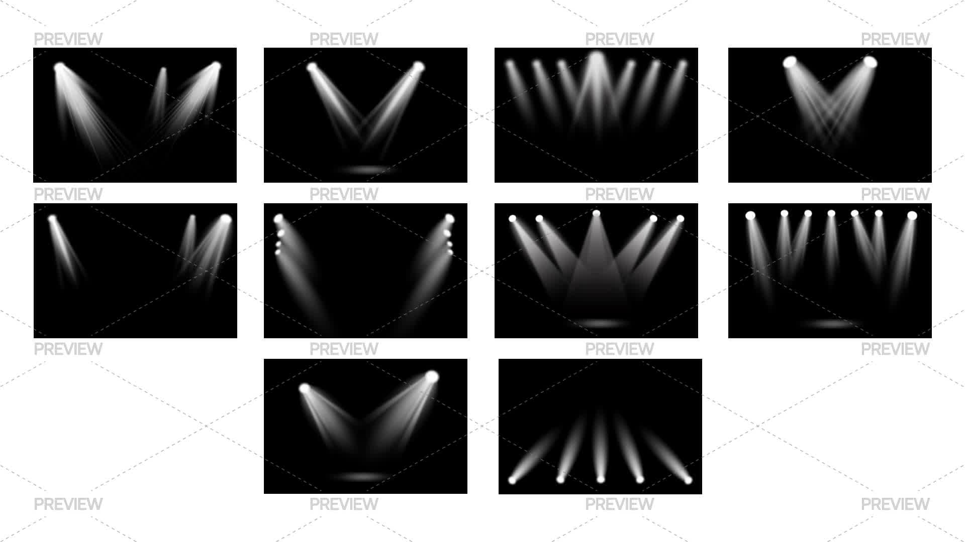 Computer Graphics Spotlight 10 Spotlight Backgrounds - Graphics | Motion Array