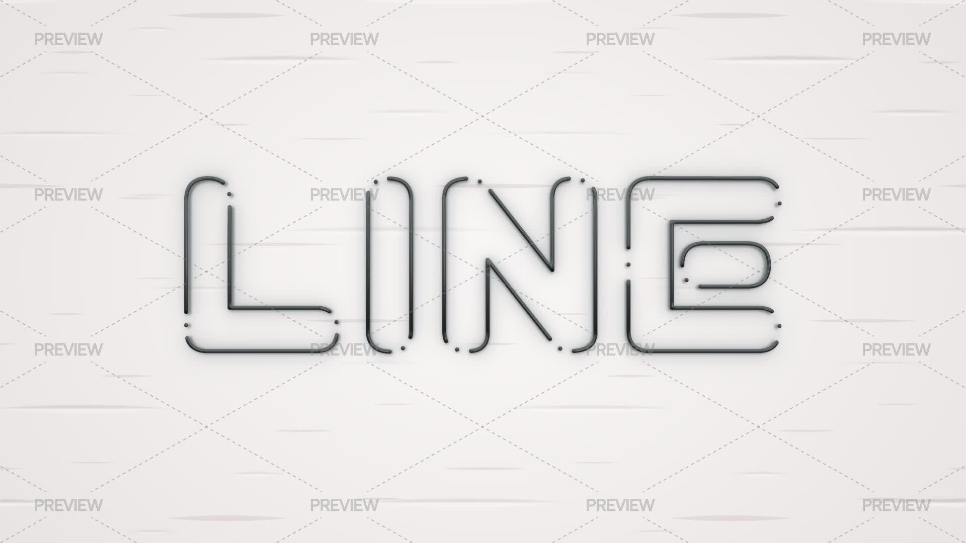 Plastic Wire Text Effect - Graphics | Motion Array
