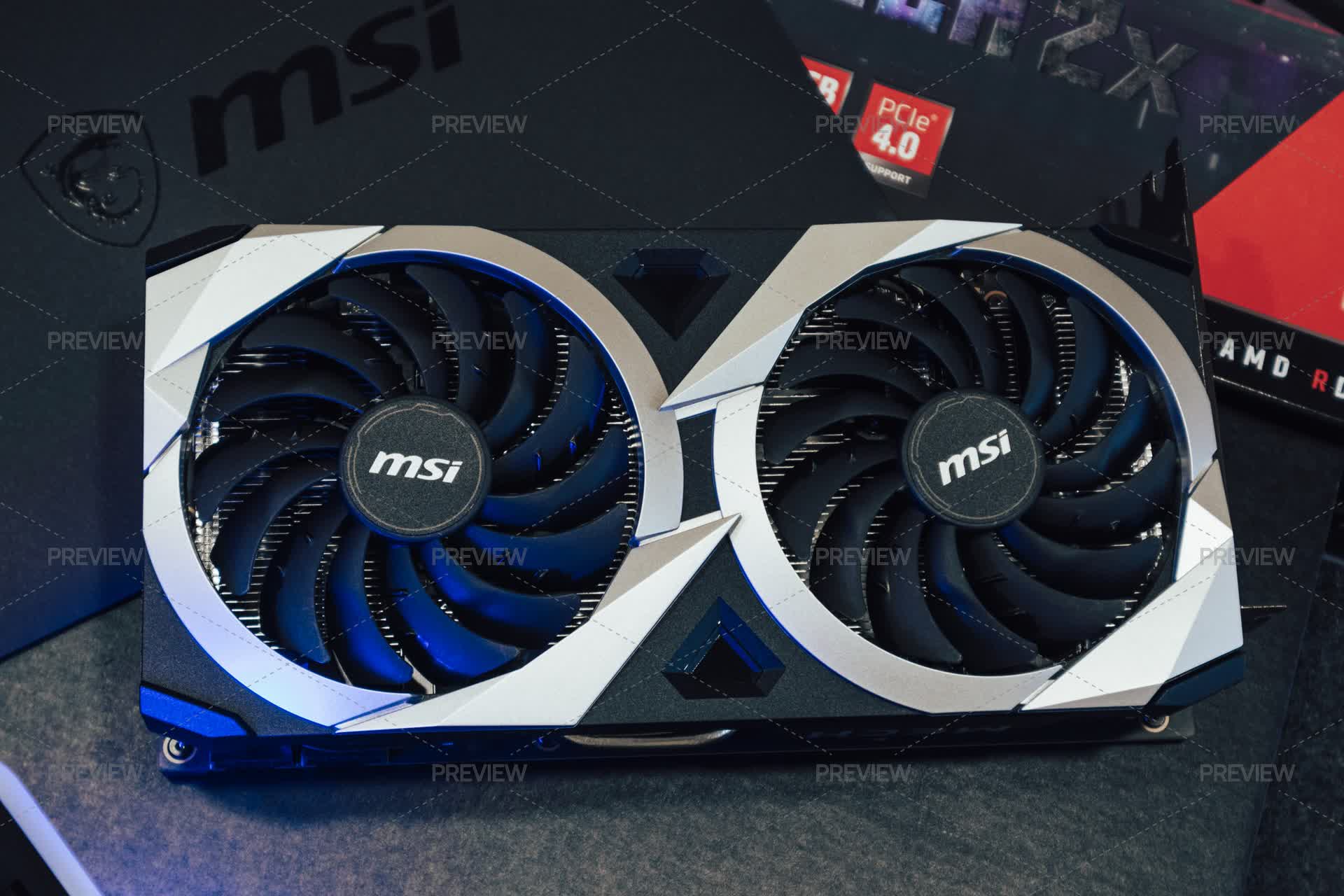 MSI MECH Graphics Card Unboxing PC Hardware - Stock Photos | Motion Array