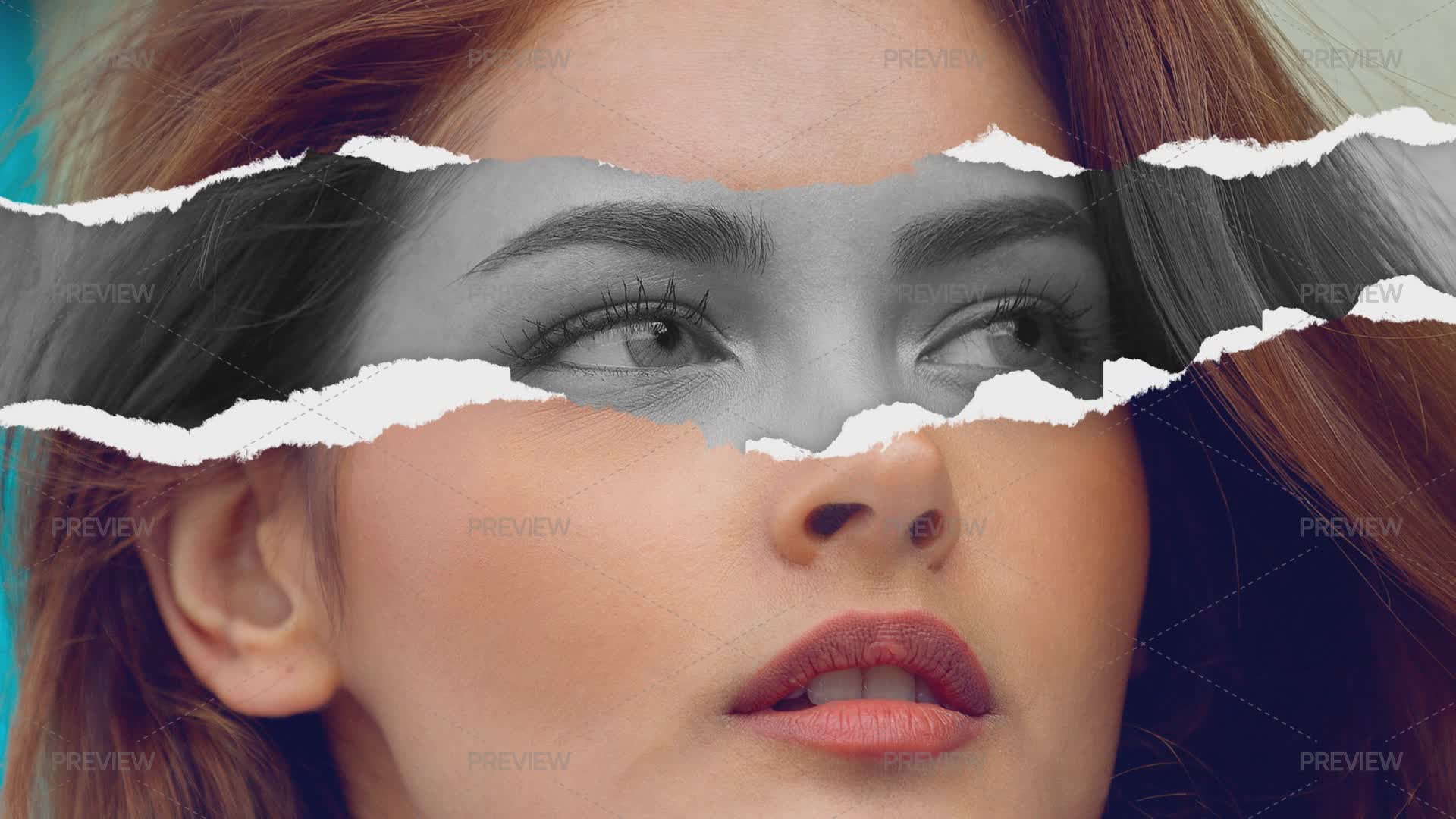 Ripped Paper Photo Effect - Graphics | Motion Array