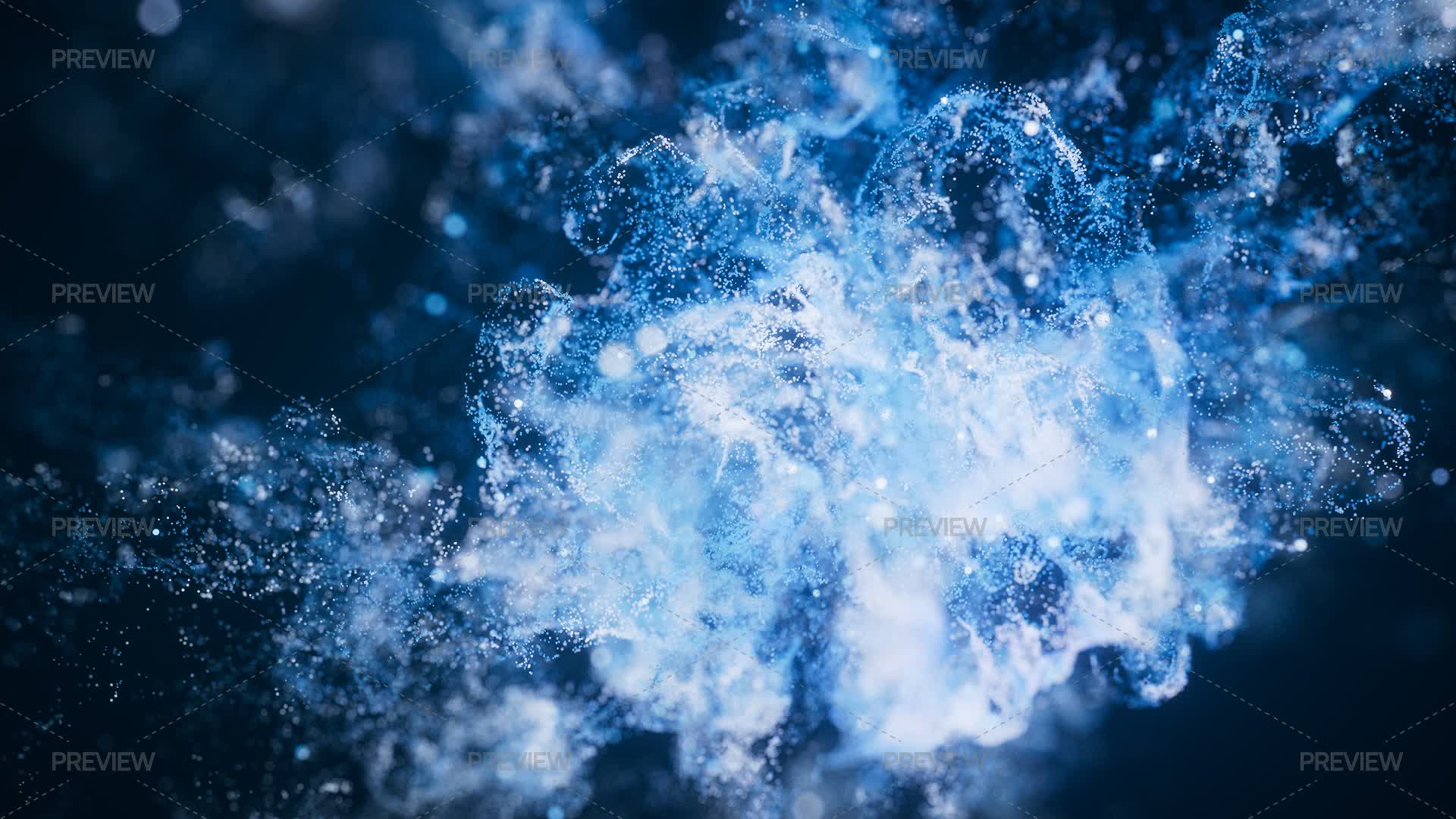 Wave Explosion Effect Particle 2,525 Effect Water Explosion Stock