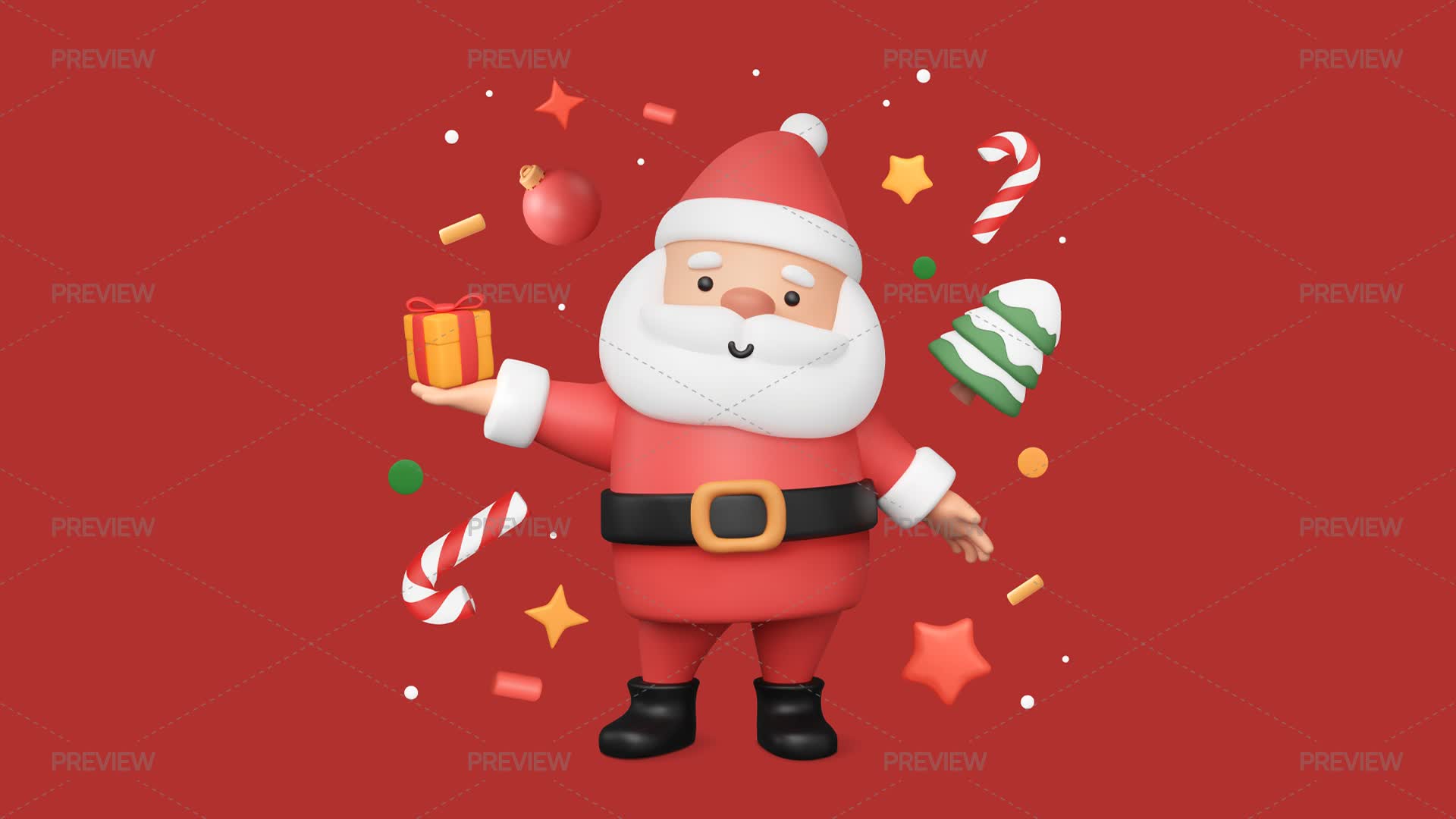 Santa Claus Illustrations - Graphics | Motion Array