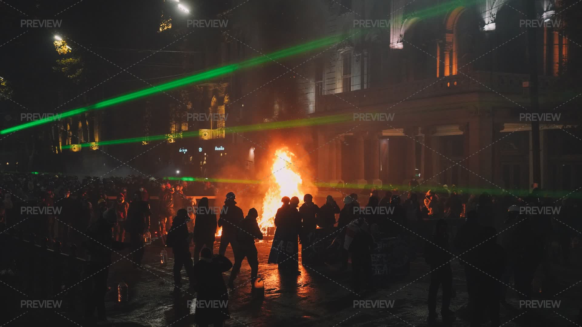 Fire Protest Sign Fire Protest - Stock Photos | Motion Array