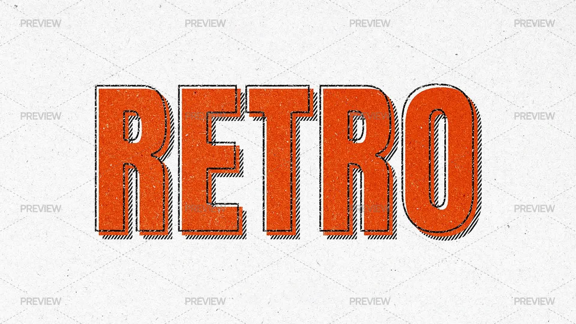 Retro Cartoon Text Effect Graphics Motion Array retro-cartoon-text-effect-graphics-motion-array