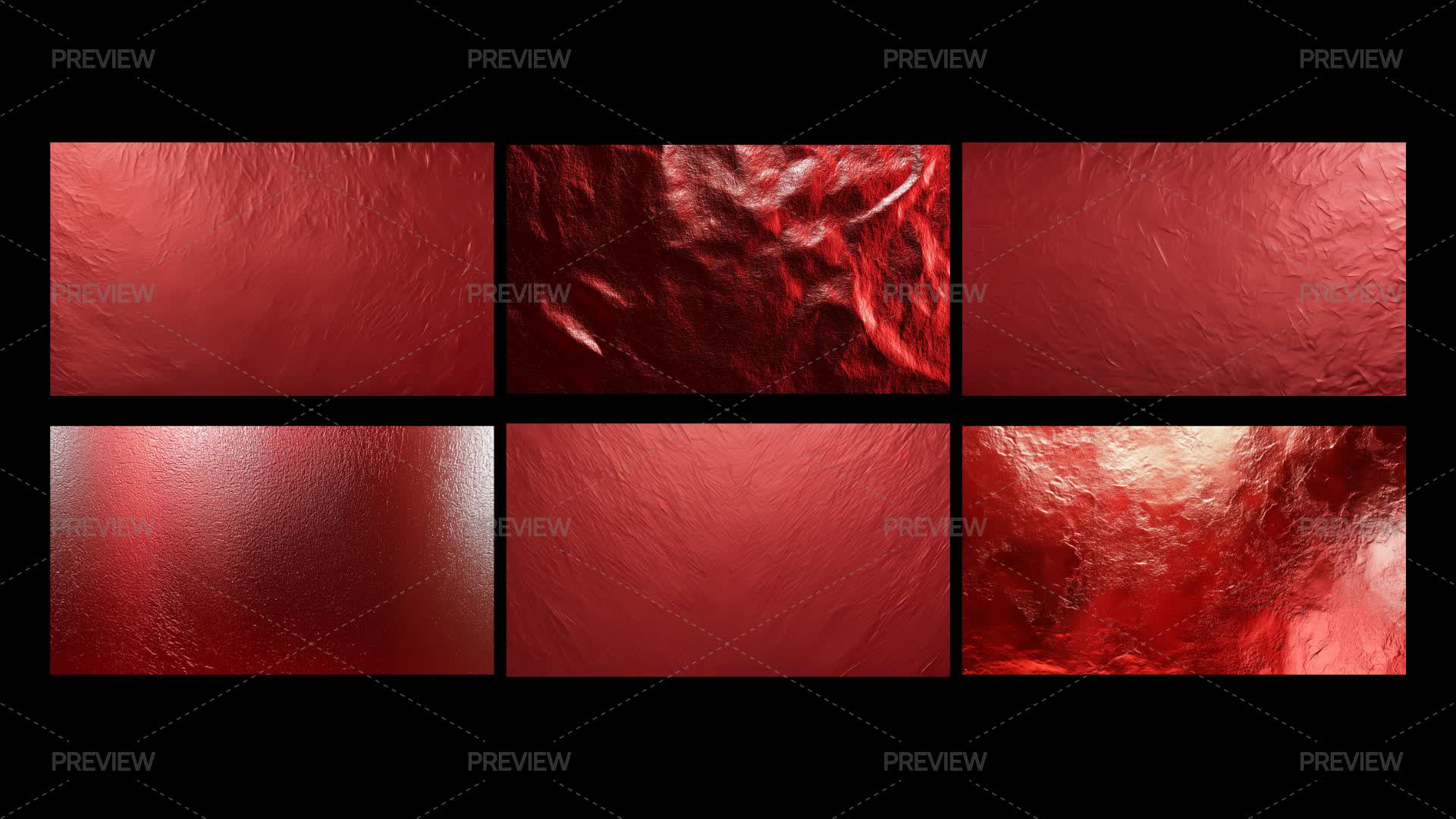Red Foil Textures - Graphics | Motion Array