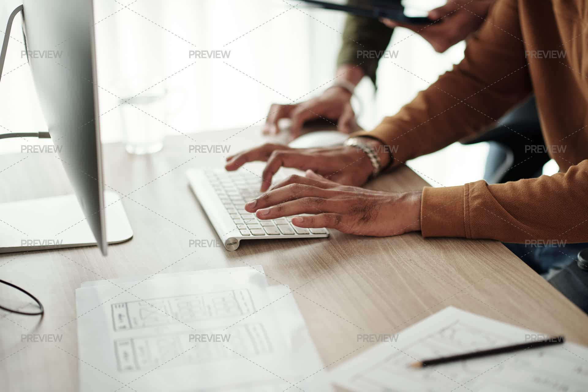 Developer Debugging Code - Stock Photos | Motion Array