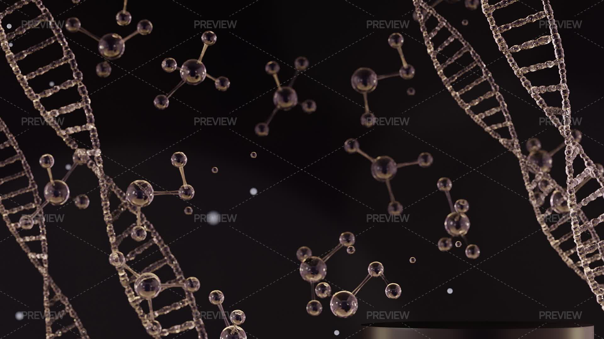 Dna Graphics Cd R Scientific DNA Background - Graphics | Motion Array