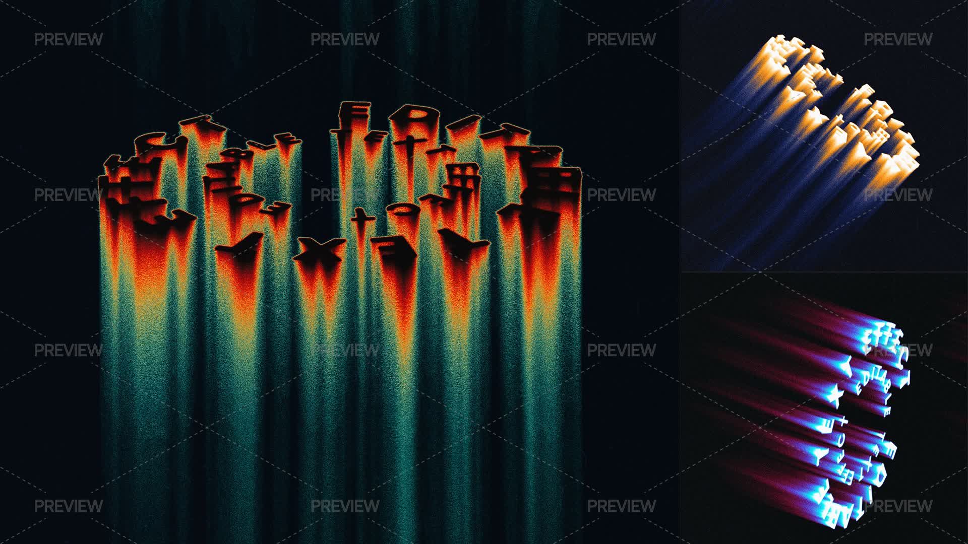 Array Glow 3D Glow Text Effect - Graphics | Motion Array
