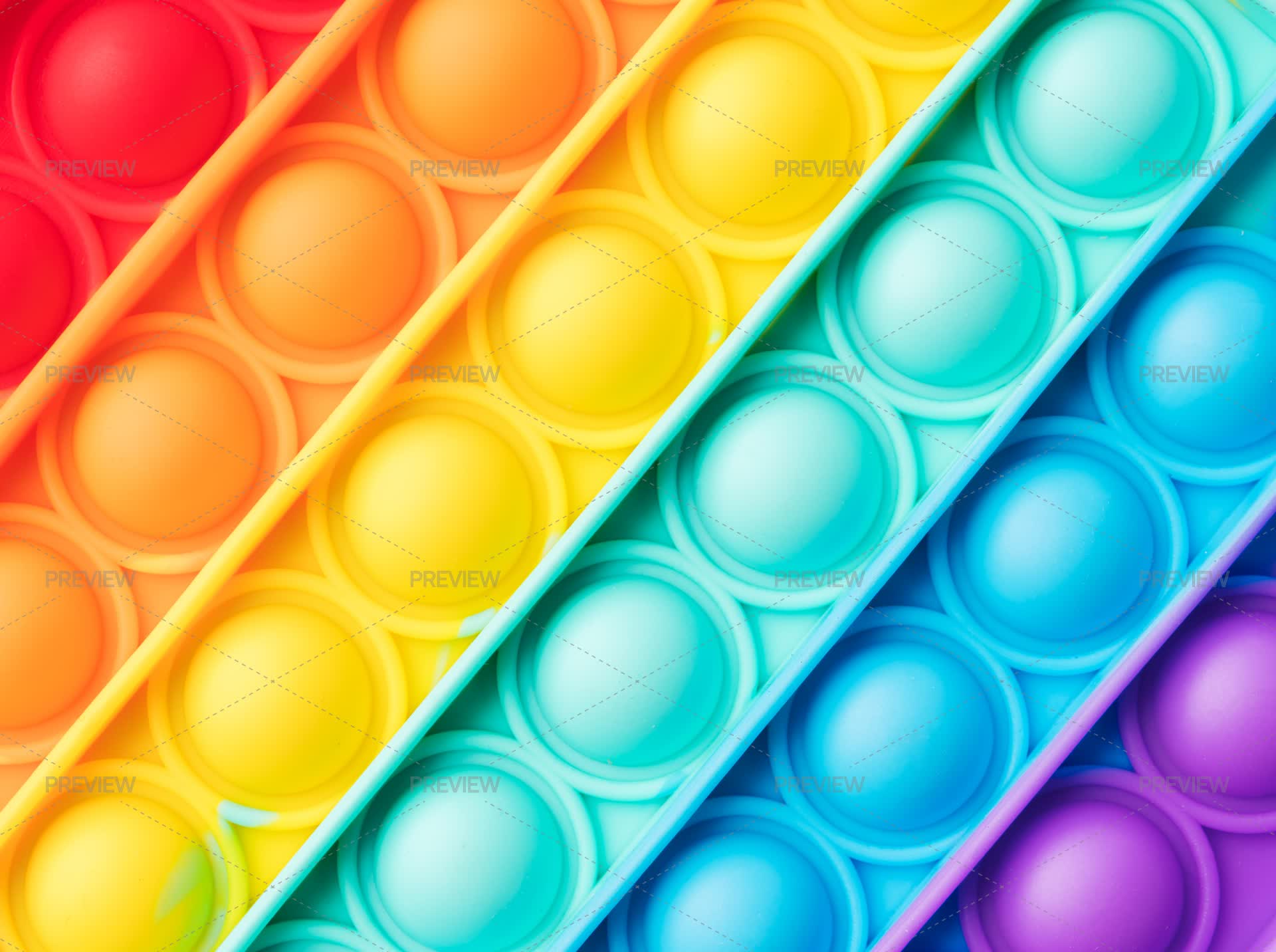 Rainbow Popit Texture Background - Stock Photos | Motion Array